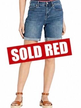 Nicole Miller New york Jeans Shorts Soho High Rise